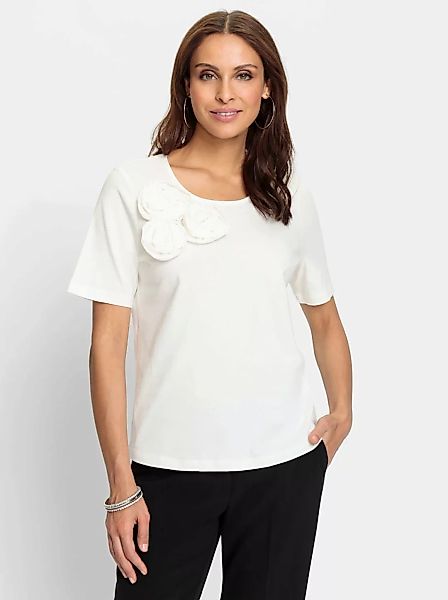 Lady Rundhalsshirt "Kurzarm-Shirt", (1 tlg.) günstig online kaufen