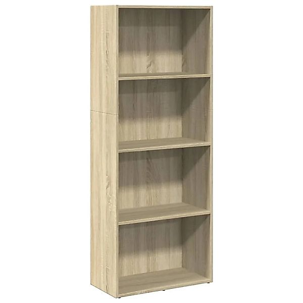 vidaXL Bücherregal Sonoma-Eiche 60x30x152 cm Holzwerkstoff 857910 günstig online kaufen