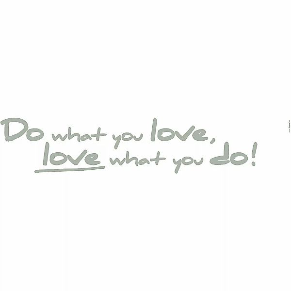 Komar Deko-Sticker Do What You Love 14 cm x 70 cm günstig online kaufen