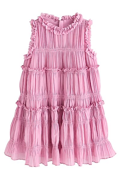 Next Partykleid Gesmoktes Partykleid mit Rüschen günstig online kaufen