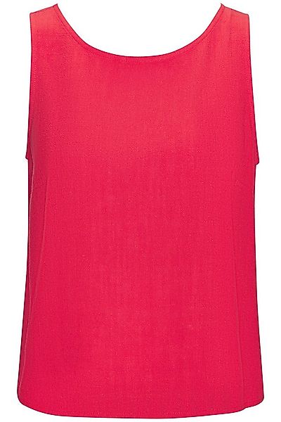 LASCANA Blusentop mit Leinenanteil, kurz geschnittenes Top günstig online kaufen