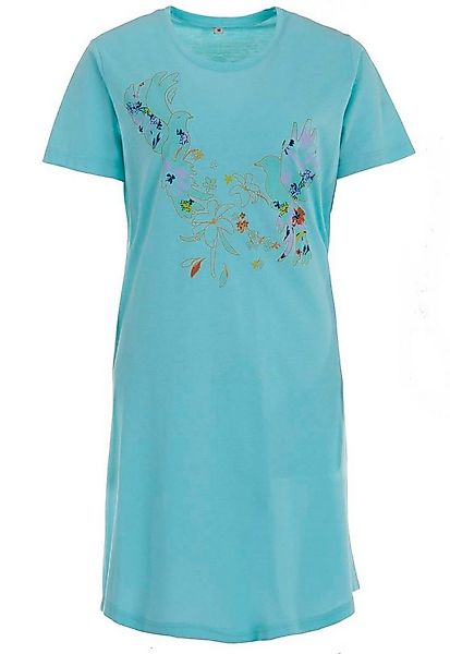 zeitlos Nachthemd Nachthemd Kurzarm - Birdie günstig online kaufen