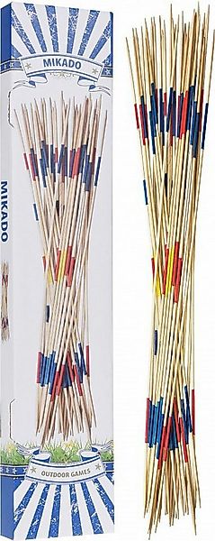 Koopman Spielzeug-Gartenset Mikado XXL Gartenspiel 90 cm Holzspiel Bunt, (M günstig online kaufen