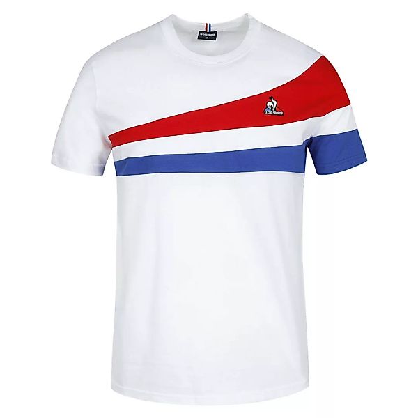 Le Coq Sportif Tri N°1 Kurzärmeliges T-shirt S New Optical White günstig online kaufen
