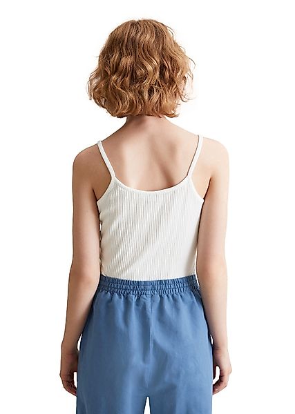 Marc O'Polo DENIM Spaghettitop Rippstruktur, Spagettiträger günstig online kaufen