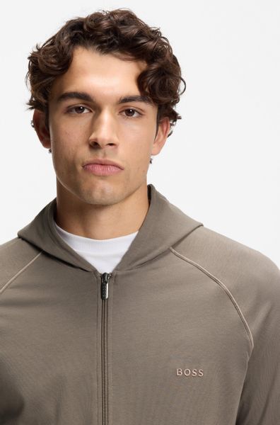 BOSS Kapuzensweatjacke Mix&Match Jacket H mit günstig online kaufen