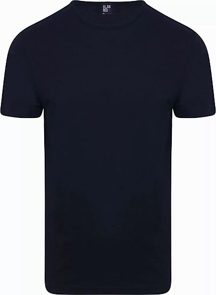 Alan Red Derby O-Ausschnitt T-Shirt Dunkelblau (2er-Pack) - Größe XL günstig online kaufen