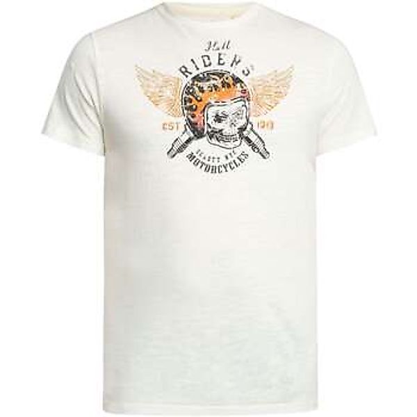Schott  T-Shirt T-Shirt mit Vintage-Frontprint günstig online kaufen