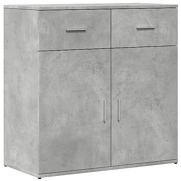 vidaXL Sideboard Betongrau 79x38x80 cm Holzwerkstoff 840523 günstig online kaufen