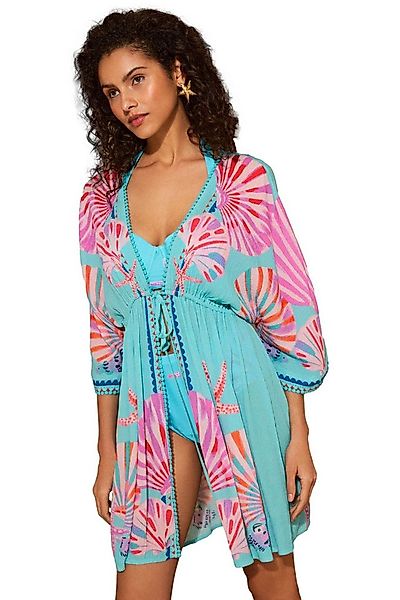 Love & Roses Minikleid Love & Roses Mini-Kaftan (1-tlg) günstig online kaufen