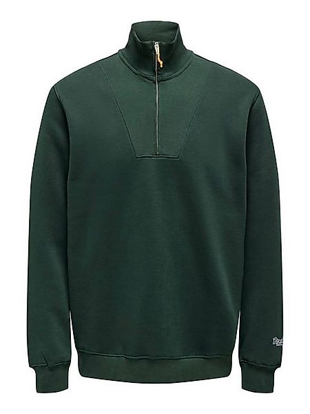 ONLY & SONS Sweatshirt Sweatshirt Reißverschluss Hoch geschlossen ONSRILEY günstig online kaufen