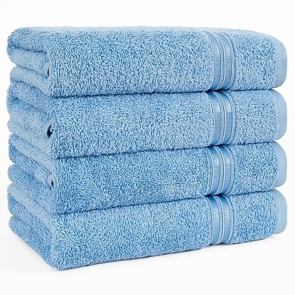 HAMMETEX Handtuch Set "4er Set Handtücher 50x100 cm, 100% Baumwolle, Weich günstig online kaufen