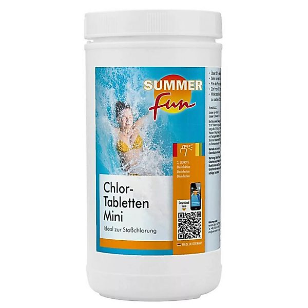 Summer Fun Chlor-Tabletten Mini 20 g Inhalt 1 kg günstig online kaufen