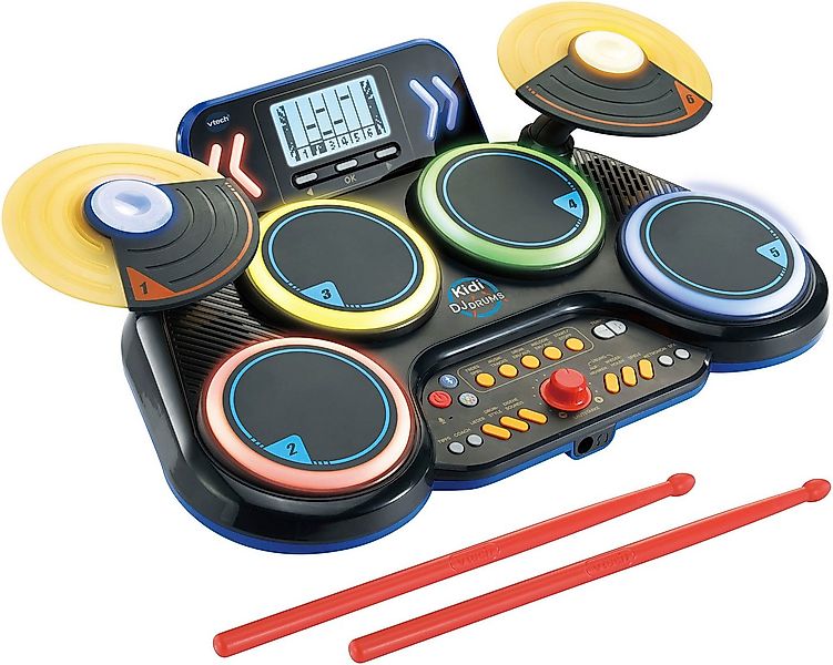 Vtech® Spielzeug-Musikinstrument Kidi DJ Drums, mit Bluetooth-Funktion günstig online kaufen