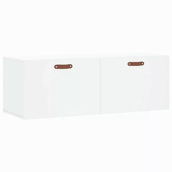 vidaXL Hängeschrank Hängeschrank Wandschrank Weiß 100x36,5x35 cm Spanplatte günstig online kaufen