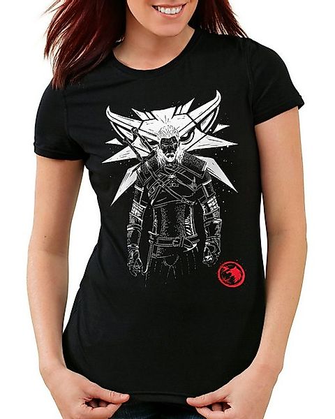 style3 T-Shirt Monster Hunt T-Shirtgeralt riva der hexer the witcher günstig online kaufen