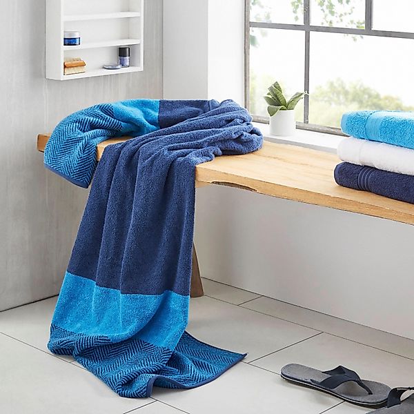 Dyckhoff Saunatuch »Two-Tone Stripe«, (1 St.), Made in Germany, aus 100% Ba günstig online kaufen