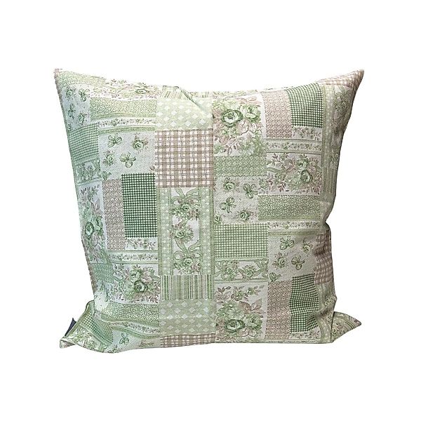 HOSSNER - HOMECOLLECTION Kissenbezug Scarlett grün günstig online kaufen
