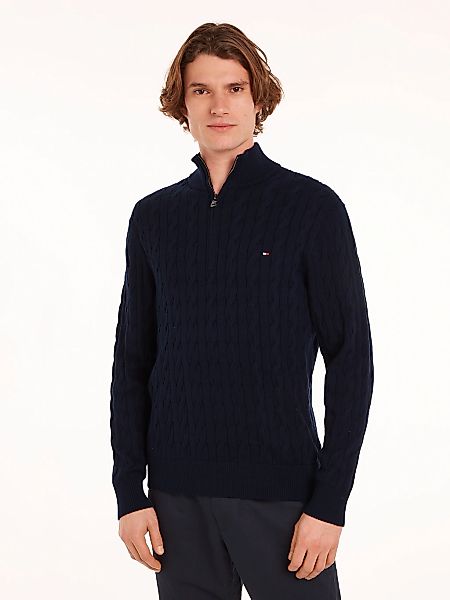 Tommy Hilfiger Strickpullover CLASSIC COTTON CABLE günstig online kaufen