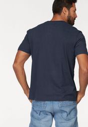 Mans World T-Shirt Kurzarm, mit Print, Rundhalsausschnitt, aus Baumwolle günstig online kaufen