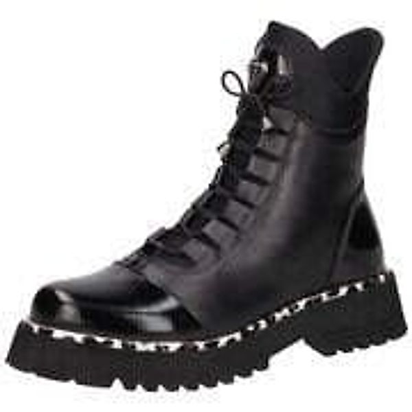2Go Fashion Schnürstiefelette Damen schwarz günstig online kaufen