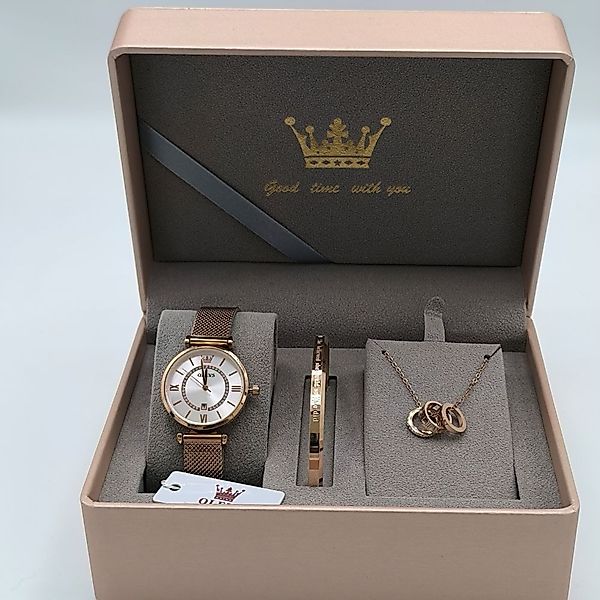 Tidy Quarzuhr OLEVS 6892 Damenuhr Roségold günstig online kaufen