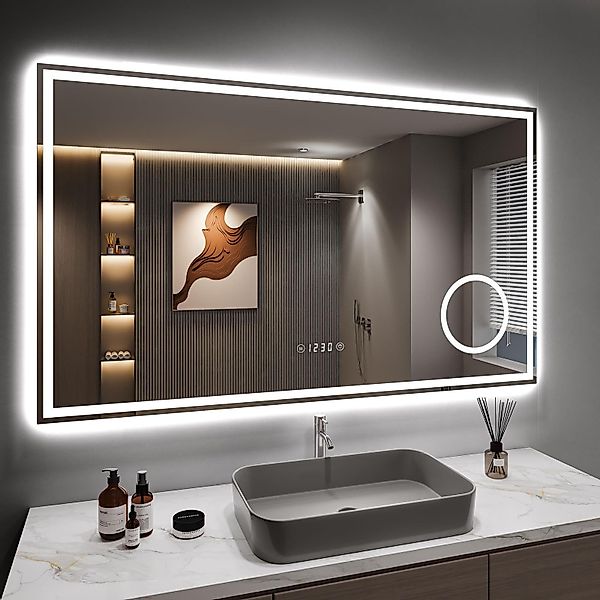 Dripex Badspiegel Led Wandspiegel Badezimmerspiegel fürs günstig online kaufen