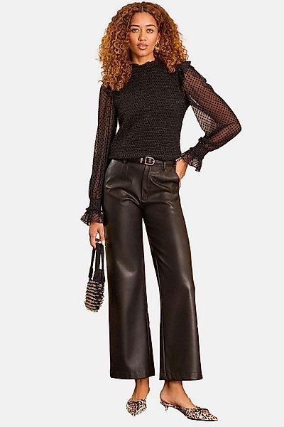 Love & Roses Langarmbluse Love & Roses Bluse mit Mesh-Detail, Regular (1-tl günstig online kaufen