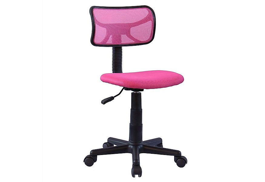 IDIMEX Drehstuhl MILAN, ergonomischer Schreibtischstuhl mit Netzbezug pink günstig online kaufen