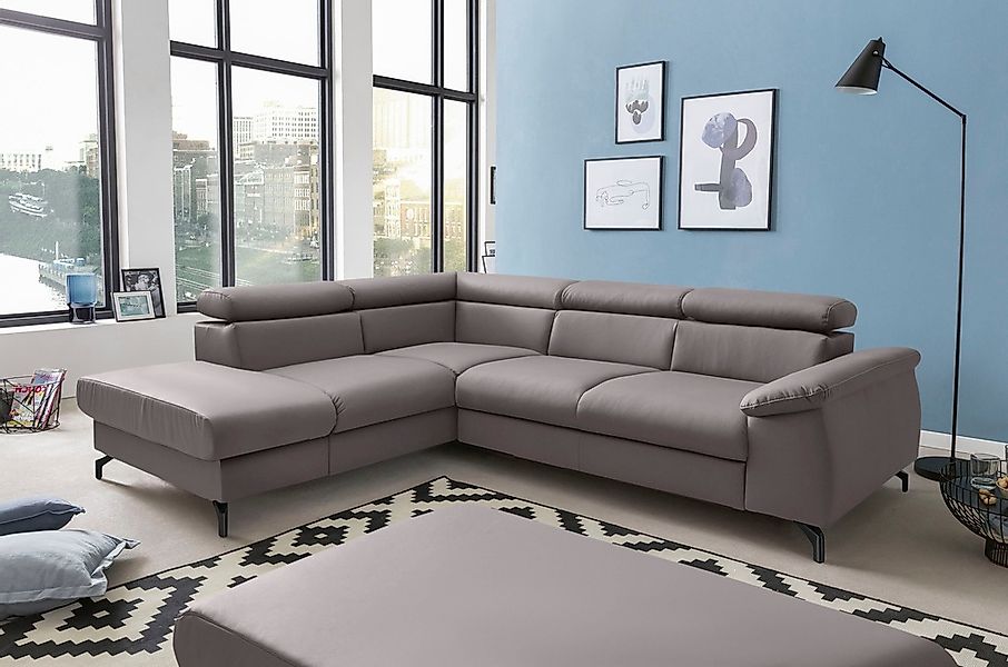 COTTA Polstergarnitur "Komaris L-Form", (Set), Set bestehend aus: Ecksofa m günstig online kaufen