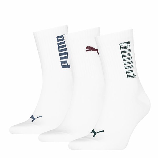 PUMA Socken "PUMA UNISEX RIB LOGO SHORT SOCK 3P", (3er Pack) günstig online kaufen