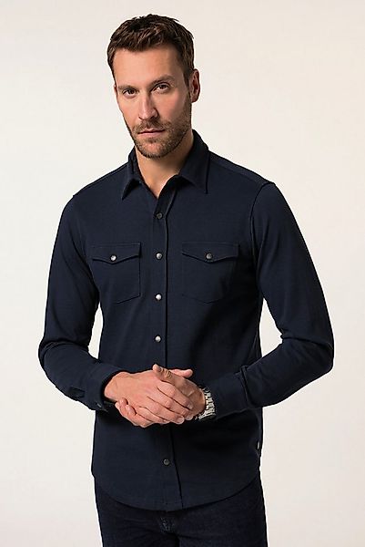 JP1880 Businesshemd Sweathemd Langarm Kentkragen Modern Basic Fit günstig online kaufen