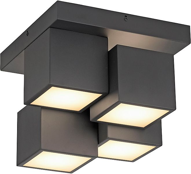 JUST LIGHT Deckenleuchte TETRIS, Ein-/Ausschalter, LED fest integriert, War günstig online kaufen