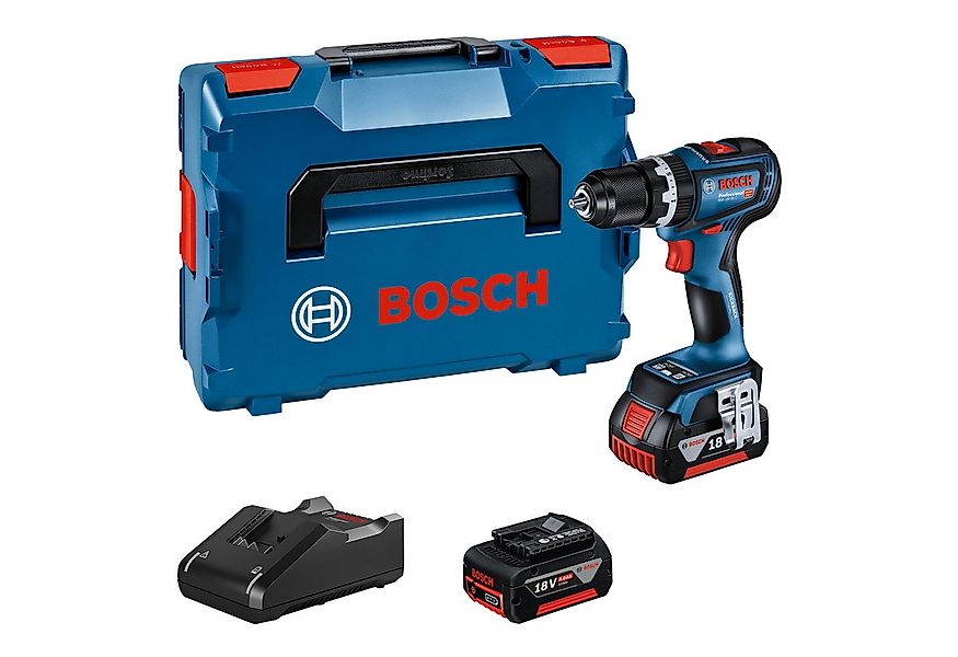 Bosch Professional Akku-Schlagbohrschrauber GSB 18V-90 C, inkl. 2x 4 Ah Akk günstig online kaufen