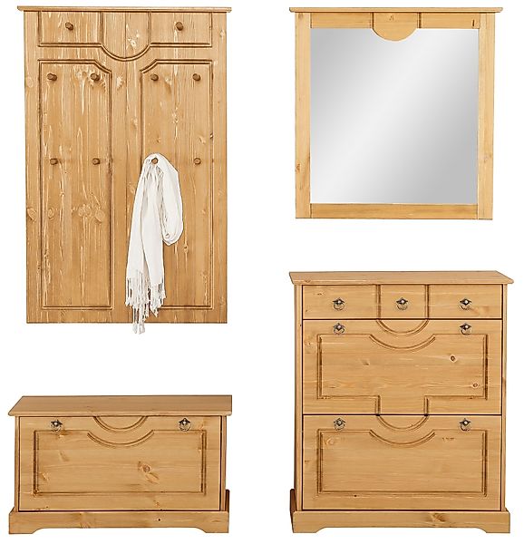 Home affaire Garderoben-Set "Klera", (Set, 4 St.) günstig online kaufen