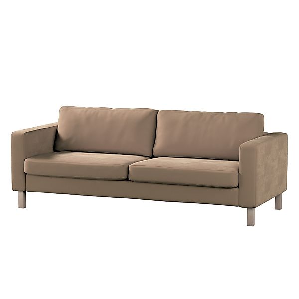 Bezug für Karlstad 3-Sitzer Sofa nicht ausklappbar, kurz, beige, Bezug für günstig online kaufen