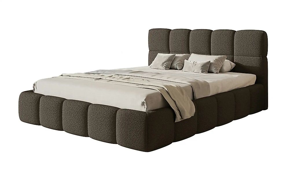 Selsey Polsterbett mit Bettkasten Cloudy ¦ braun ¦ Maße (cm): B: 200 H: 96 günstig online kaufen