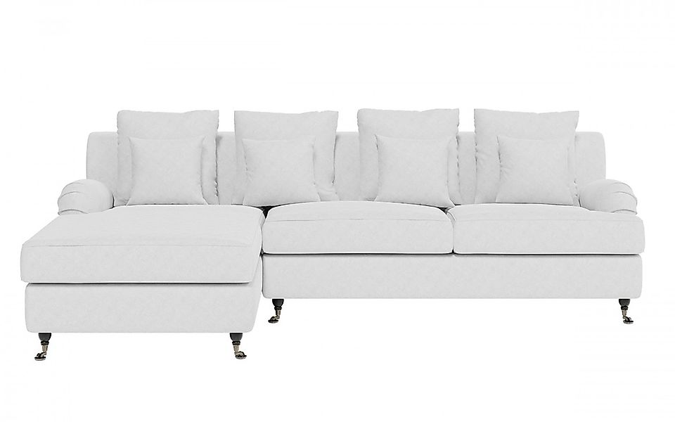 Home affaire Ecksofa "NORIN L-Form", zwei Fußarten: vorne - Rollen, hinten günstig online kaufen