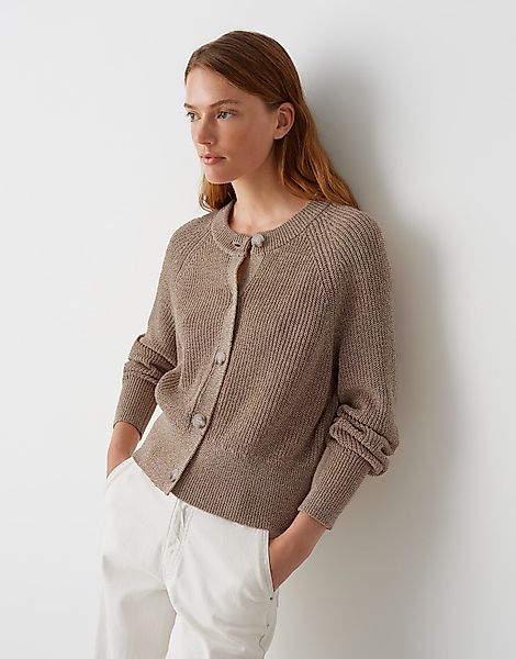OPUS Strickjacke DOLPINE Regular mit Schimmer günstig online kaufen