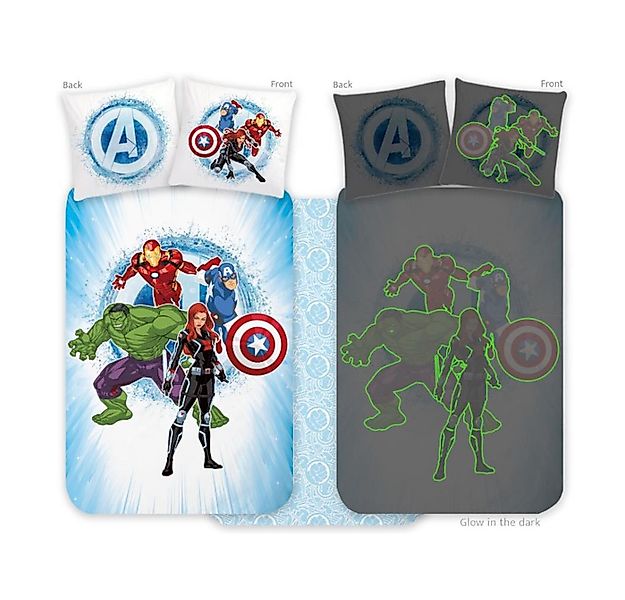 MARVEL Babybettwäsche Avengers Baby- / Kleinkinder Bettwäsche, 100x135cm, G günstig online kaufen