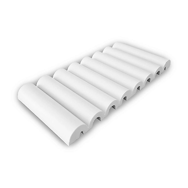 NOEL & MARQUET NMC 1 MUSTERSTÜCK ARSTYL S-CANELÉ XL 10 cm MUSTER 3D Wandpan günstig online kaufen