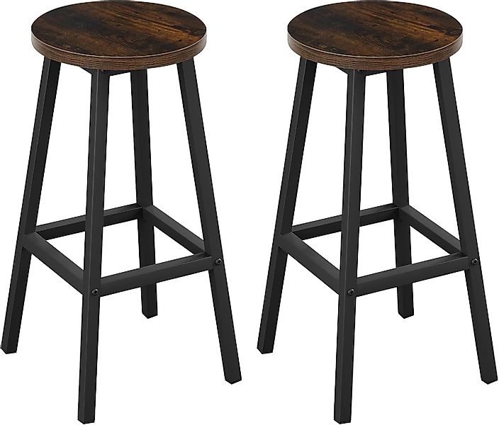 Klihome Barhocker (2 St), Barstühle mit günstig online kaufen