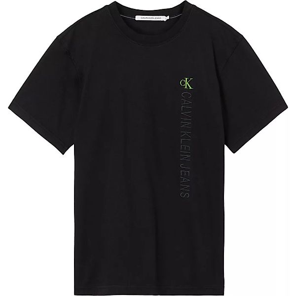 Calvin Klein Jeans Washed Instit Kurzärmeliges T-shirt S Ck Black günstig online kaufen