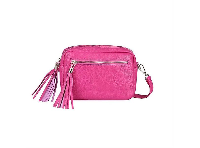 ITALYSHOP24 Schultertasche Made in Italy Damen Leder Tasche CrossOver, als günstig online kaufen