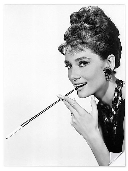 Posterlounge Poster Bridgeman Images, Audrey Hepburn günstig online kaufen