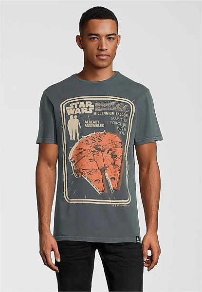 Recovered T-Shirt "Star Wars Millenium Falcon Assembled" im zeitlosen Desig günstig online kaufen