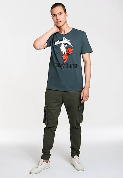 LOGOSHIRT T-Shirt "Lucky Luke Portrait", mit originellem Aufdruck günstig online kaufen