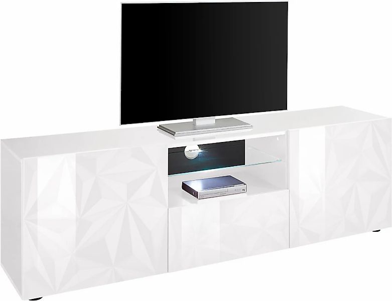 INOSIGN Lowboard "Prisma Breite 181 cm, TV-Board 2 Türen, 1 Schubkasten, TV günstig online kaufen