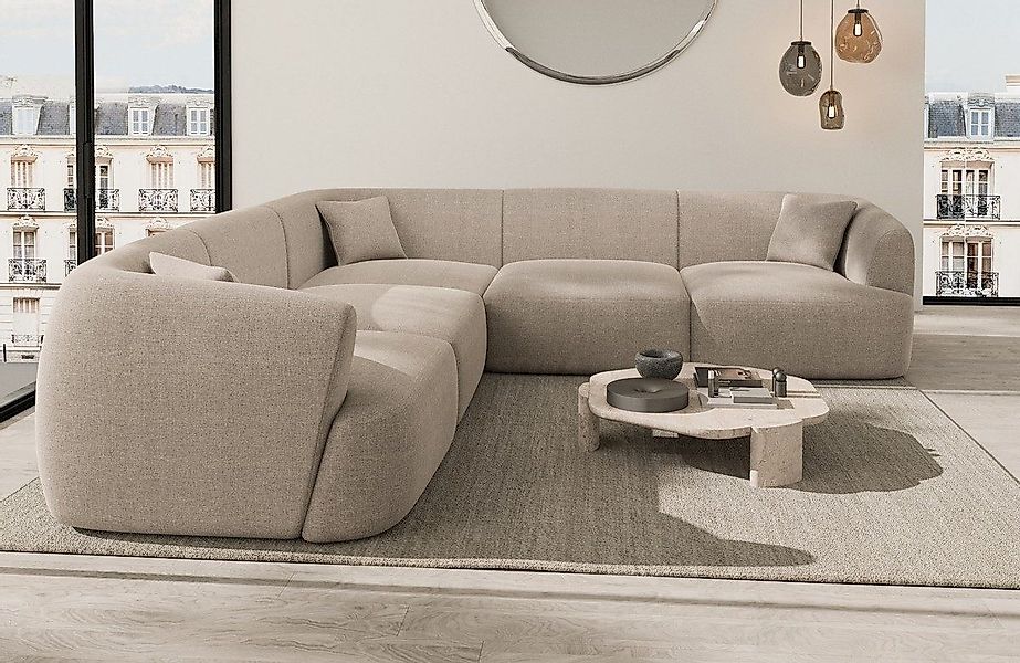 Sofa Dreams Ecksofa Sofa Stoff Eckcouch günstig online kaufen