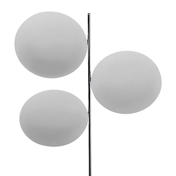 Catellani & Smith - Lederam F3 LED Stehleuchte - weiß/Stab satiniert/3x Sch günstig online kaufen